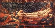 Burne-Jones, Sir Edward Coley Sleeping Beauty Spain oil painting artist